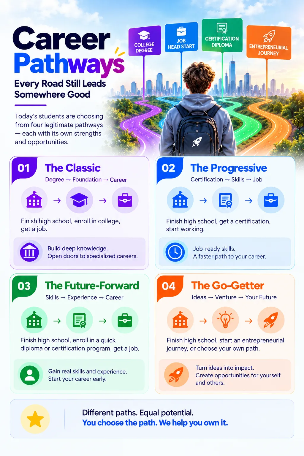 Career Pathways: every road still leads somewhere good