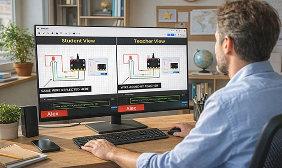 Interactive help (real-time sync)