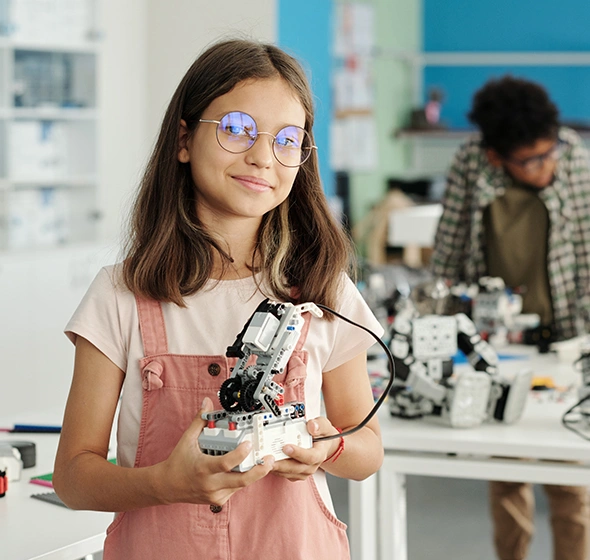 Students learning with innovative approach