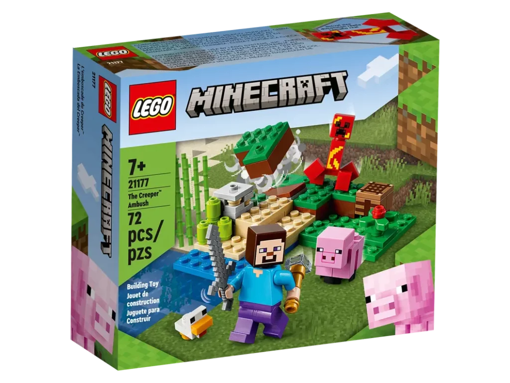 Lego Minecraft Creeper Ambush Building Set
