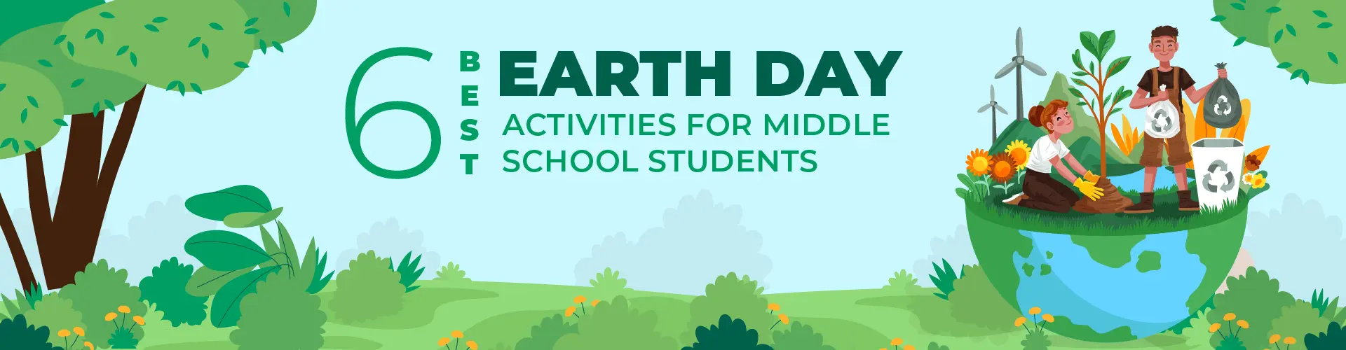 earth day activities middle school students