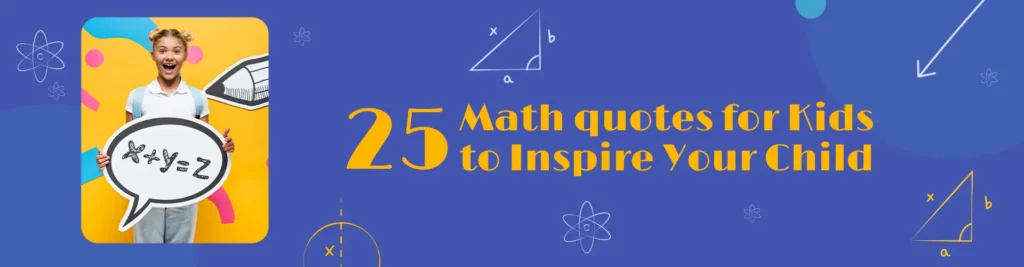 25 math quotes for kids