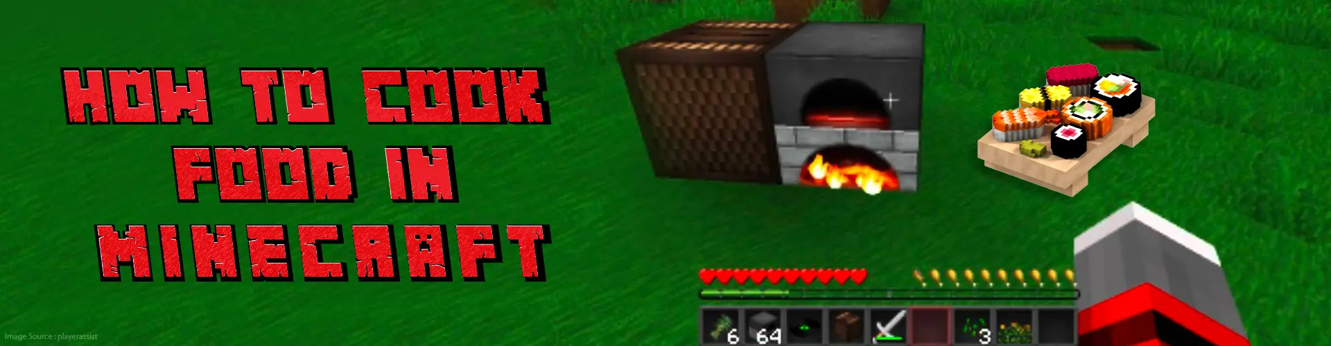 cook food in minecraft