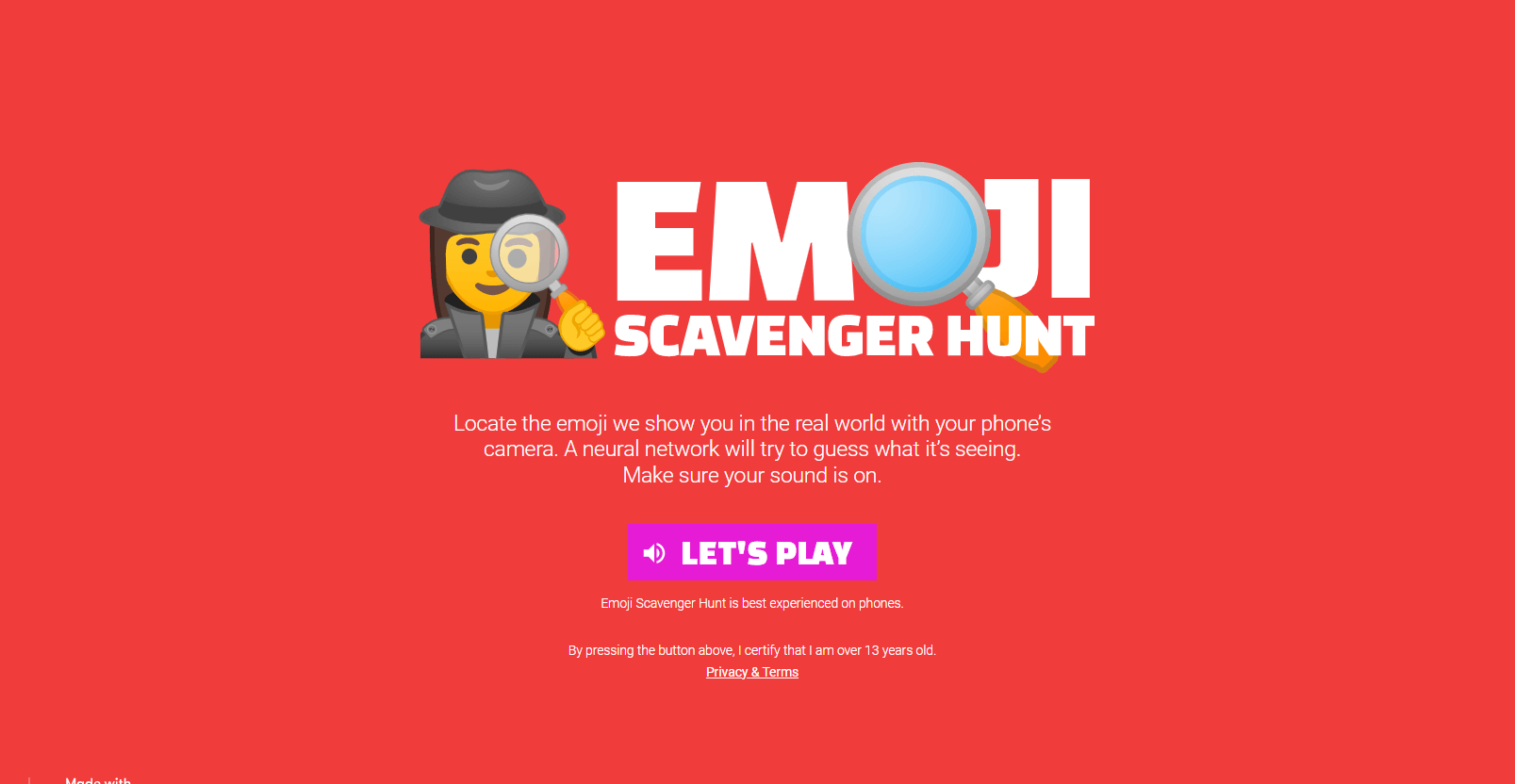 Emoji Scavenger Hunt