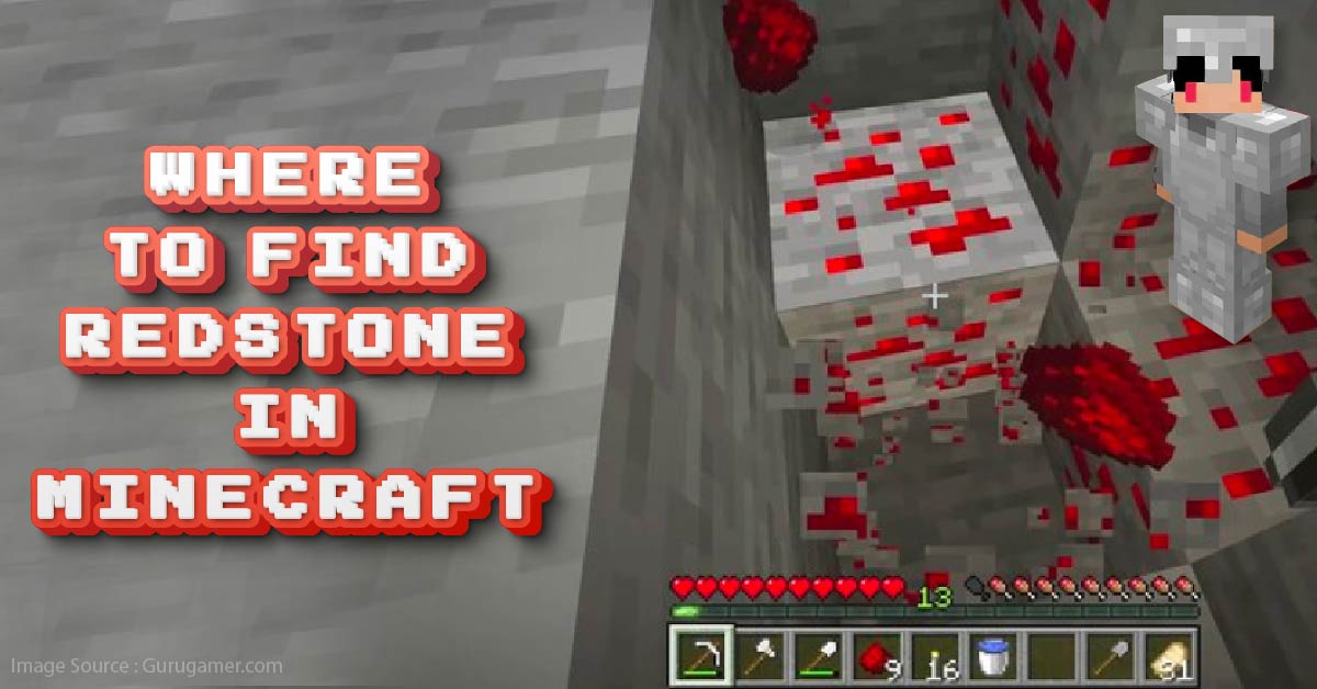 How to Find Redstone in Minecraft