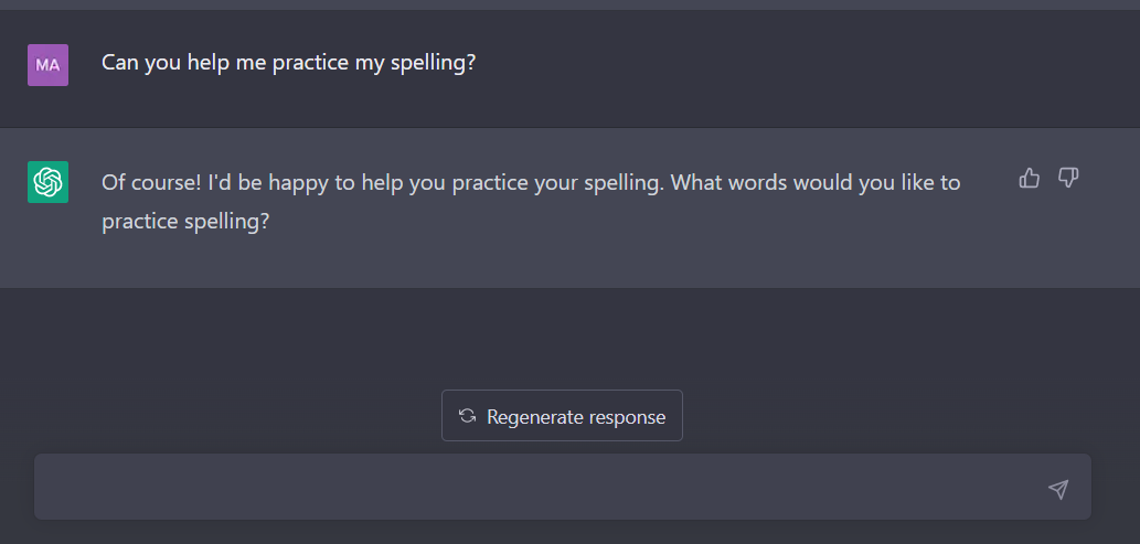Can you help me practice my spelling?