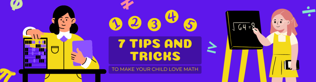 tricls to make your child love math