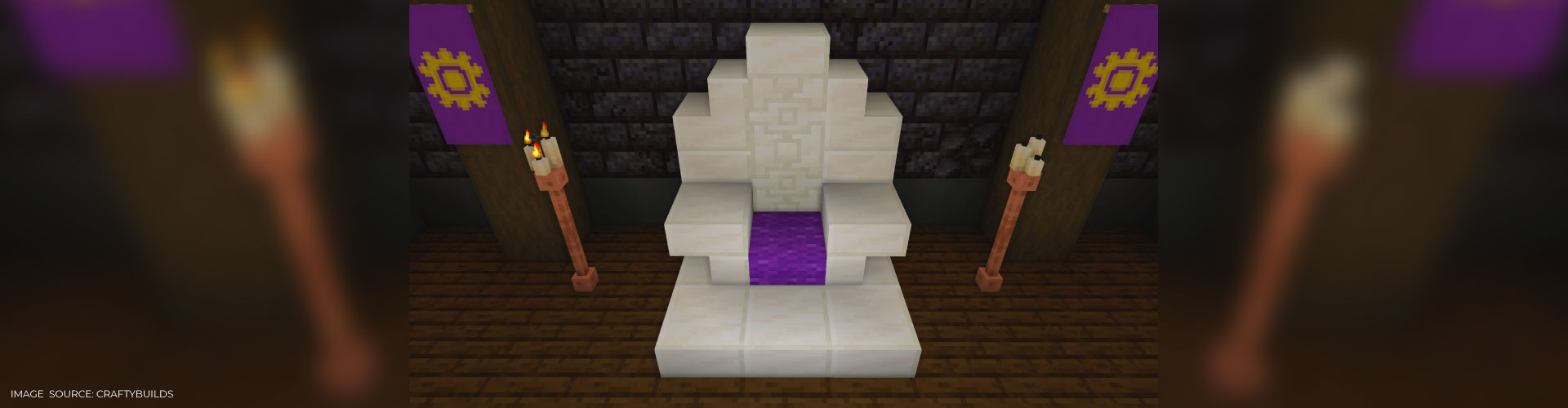 How to Build a Throne in Minecraft