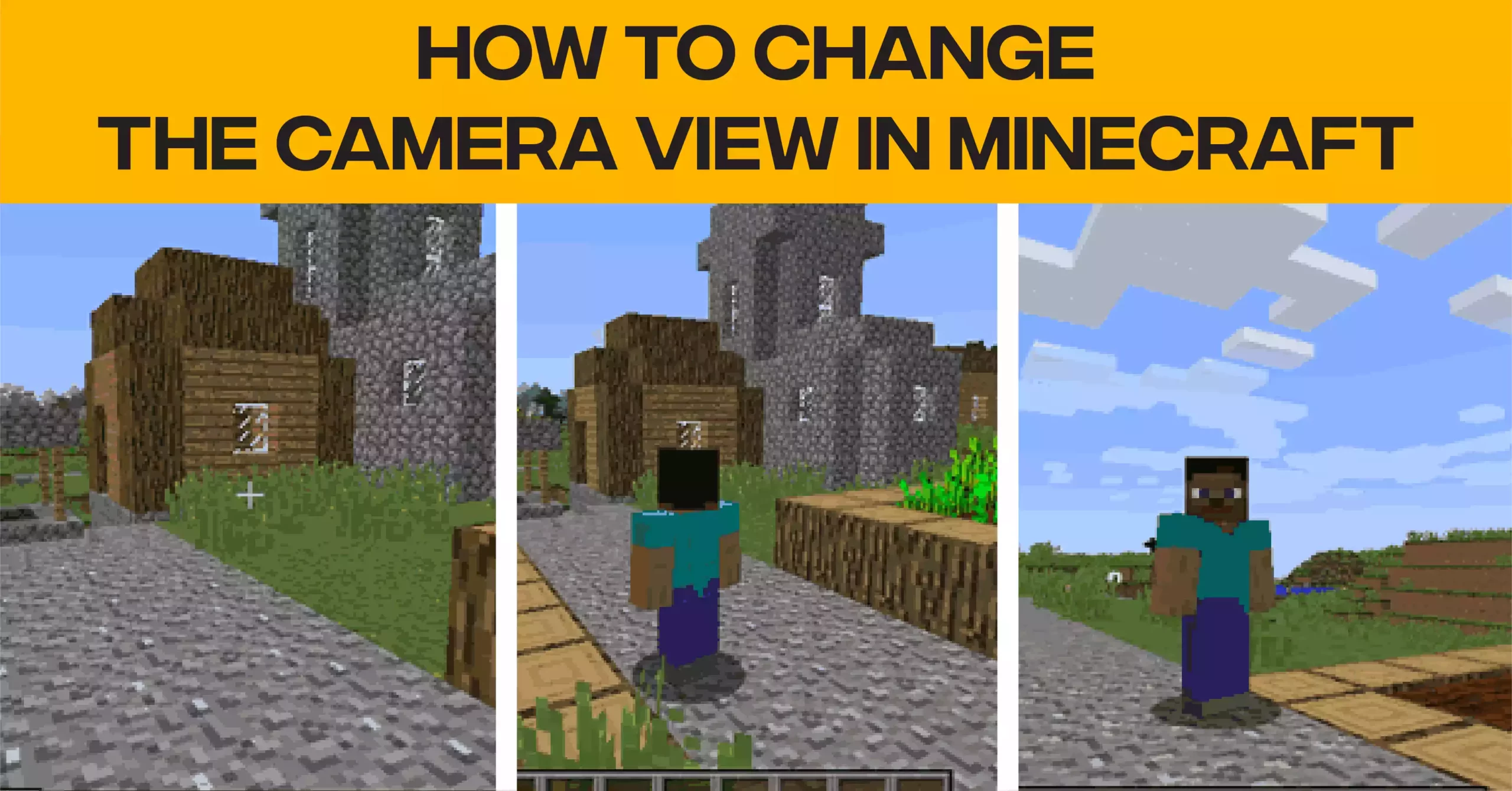 camera view in minecraft