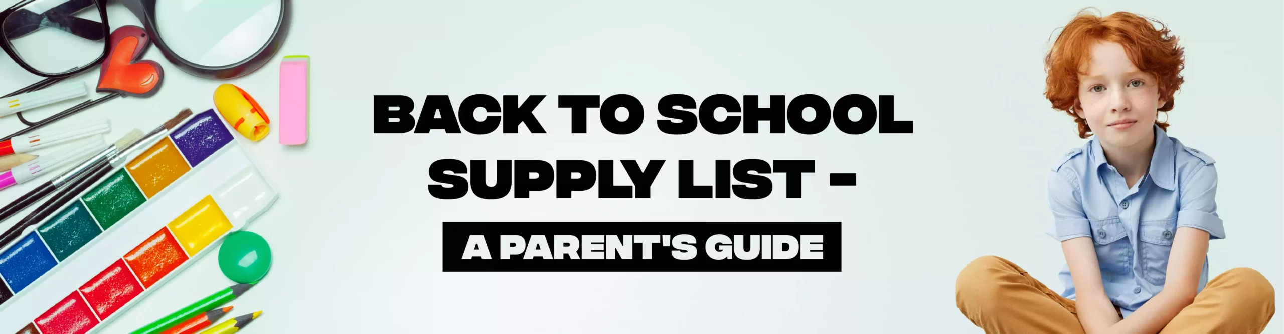 Back to School Supply List