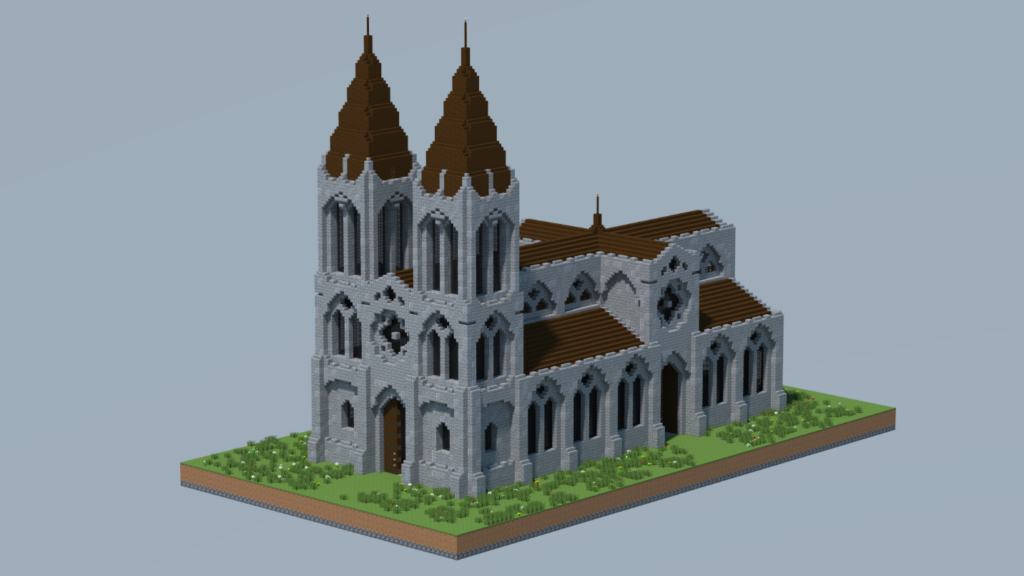 How to Build Cathedral in Minecraft