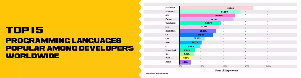 Programming Languages Popular Among Developers