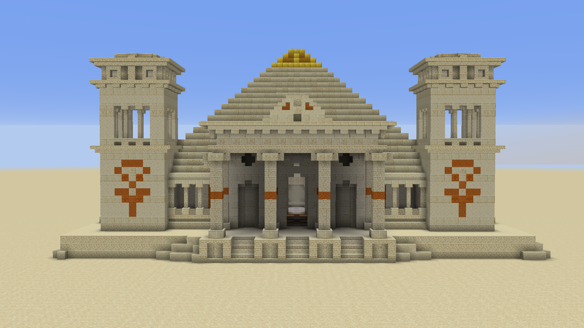 Desert Temples and Villages