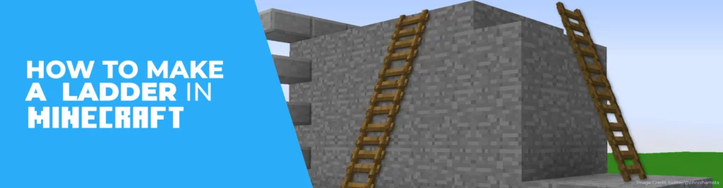 How To Make Ladder In Minecraft