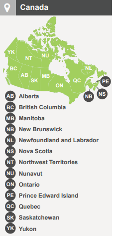 Provinces in Canada and their education system