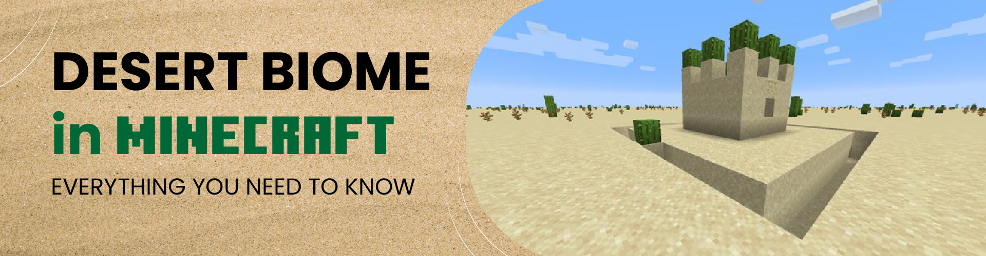 Desert Biome in Minecraft