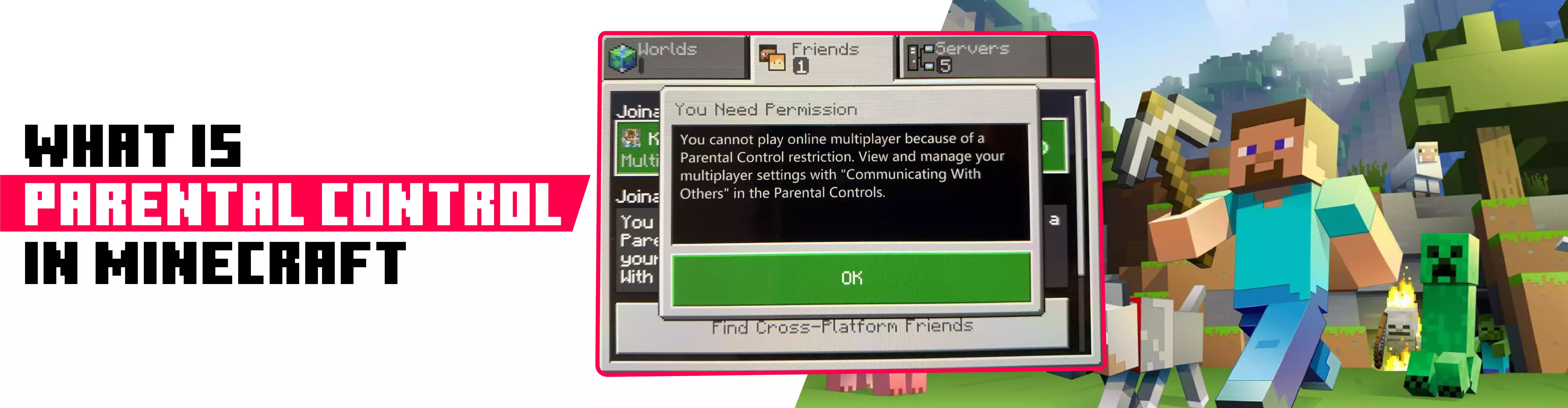 What is Parental Control in Minecraft