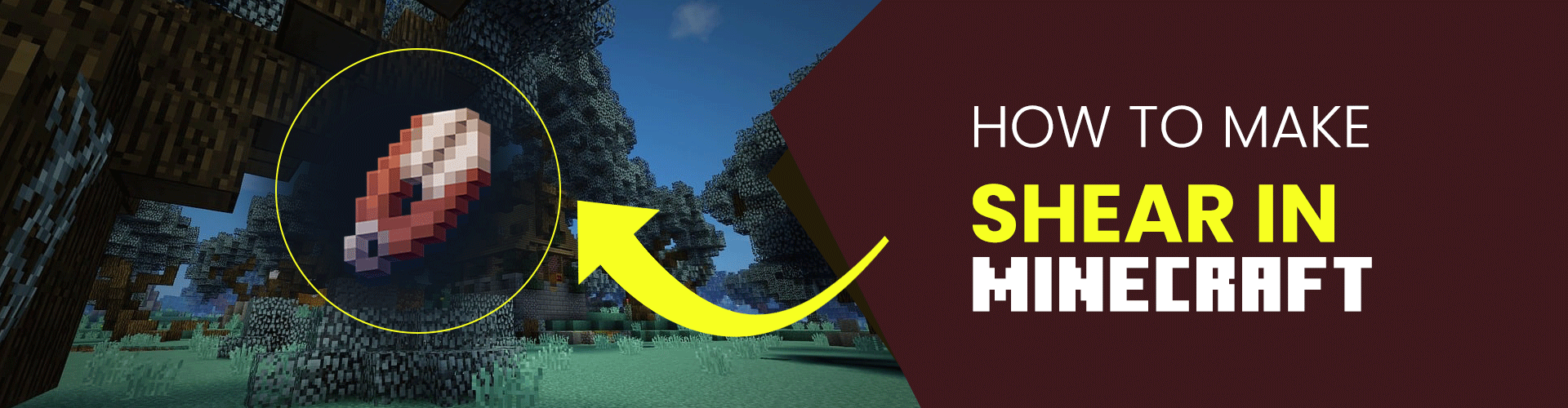 How to Make Shear in Minecraft