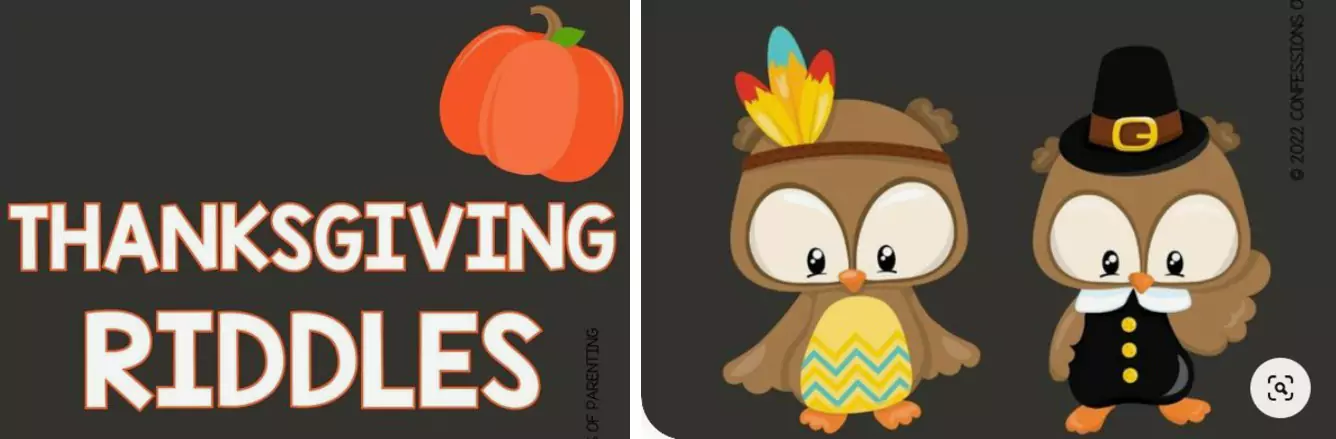 Thanksgiving Riddles for Kids