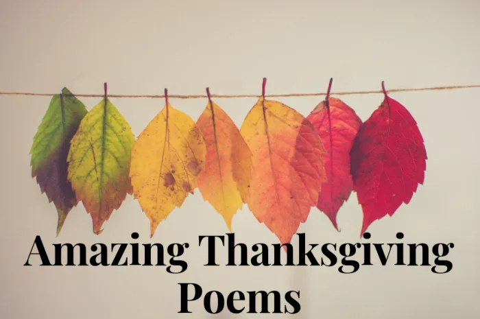 Amazing Thanksgiving Poem