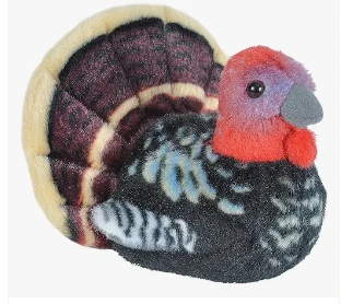 Bird Turkey Plush with Authentic Sound