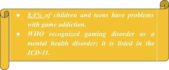 Game Addiction Facts