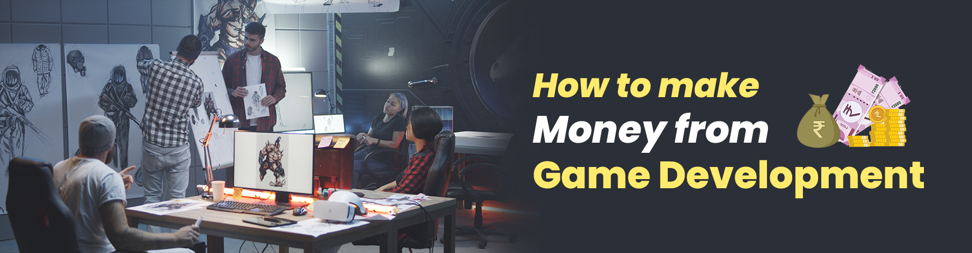 How to make money from game development