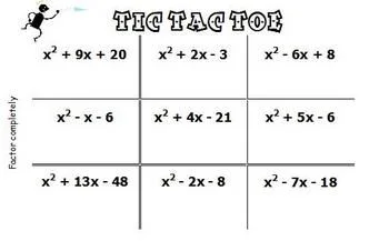 Quadratic Tic Tac Toe