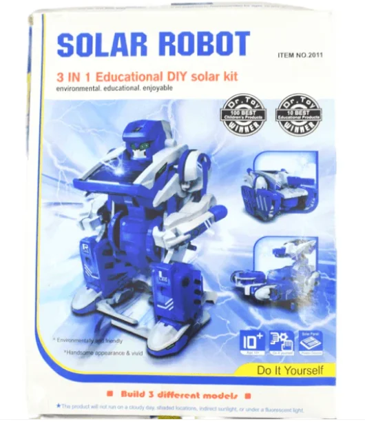 3 in 1 Educational DIY Solar Robot Kit