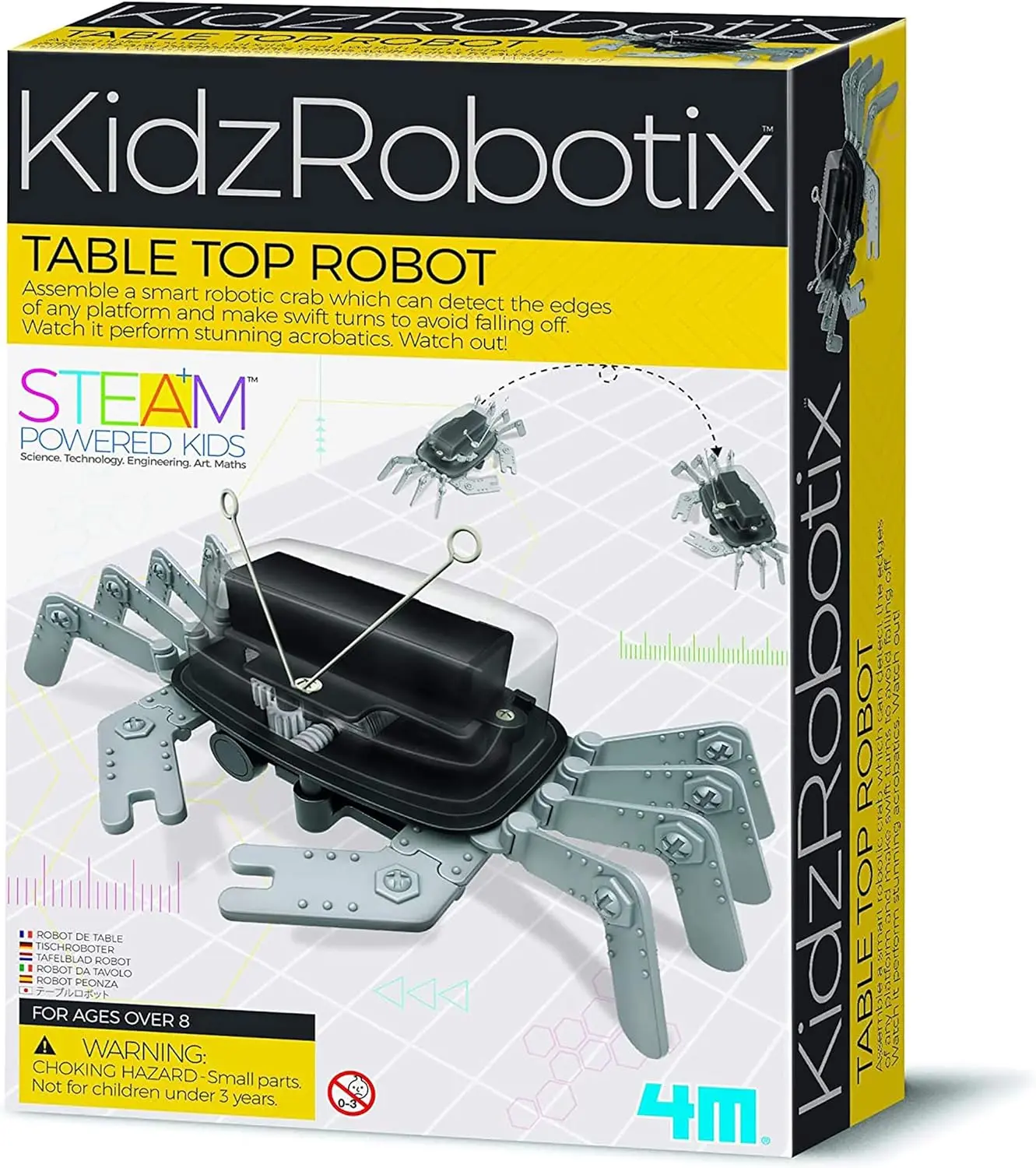 4m 5576 Table Top Robot Diy Robotics Stem Toys