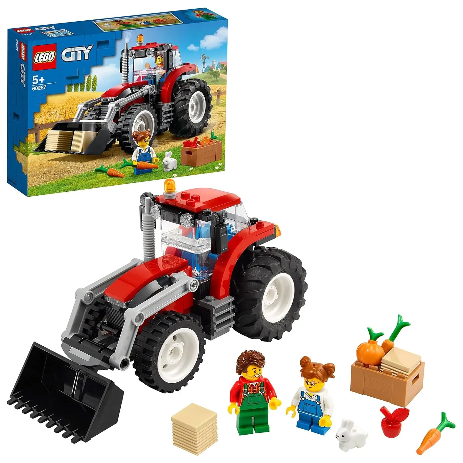 Lego City Tractor 60287 Building Kit