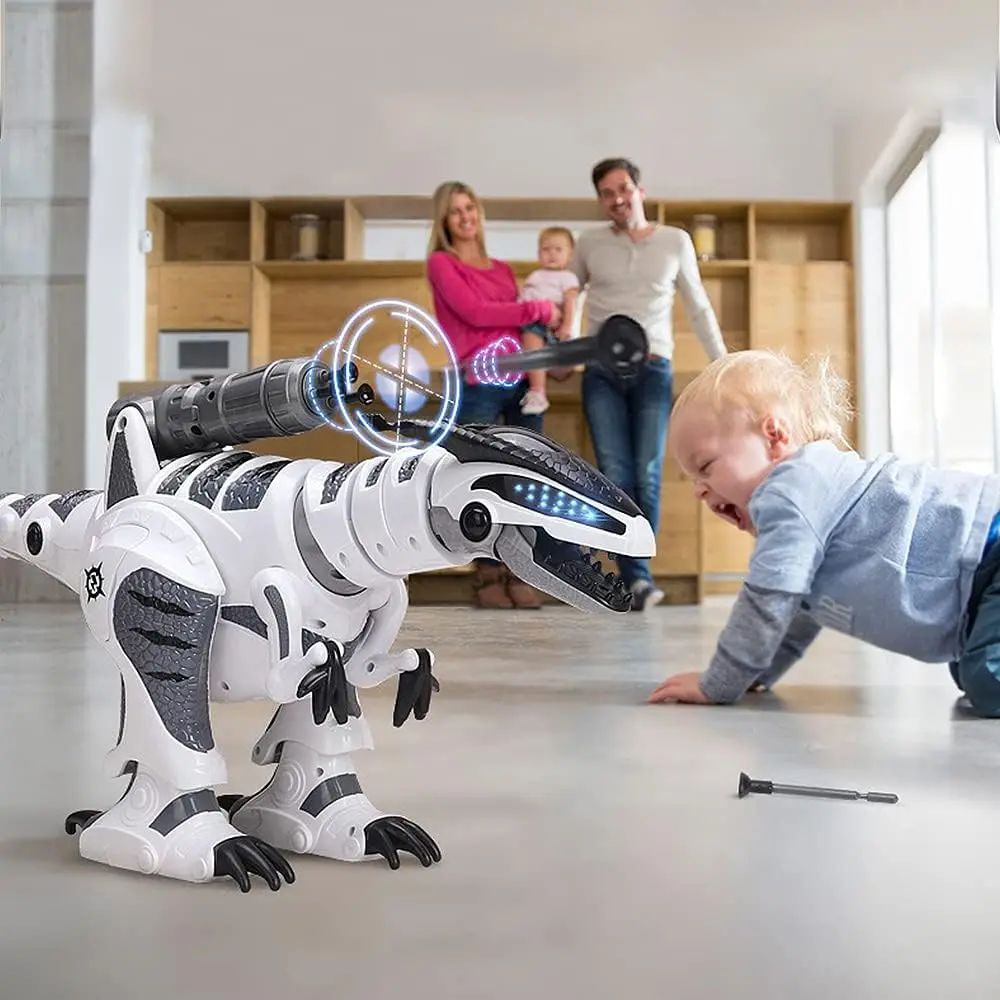Rc Interactive Dinosaur Robot Programmable T Rex Toy