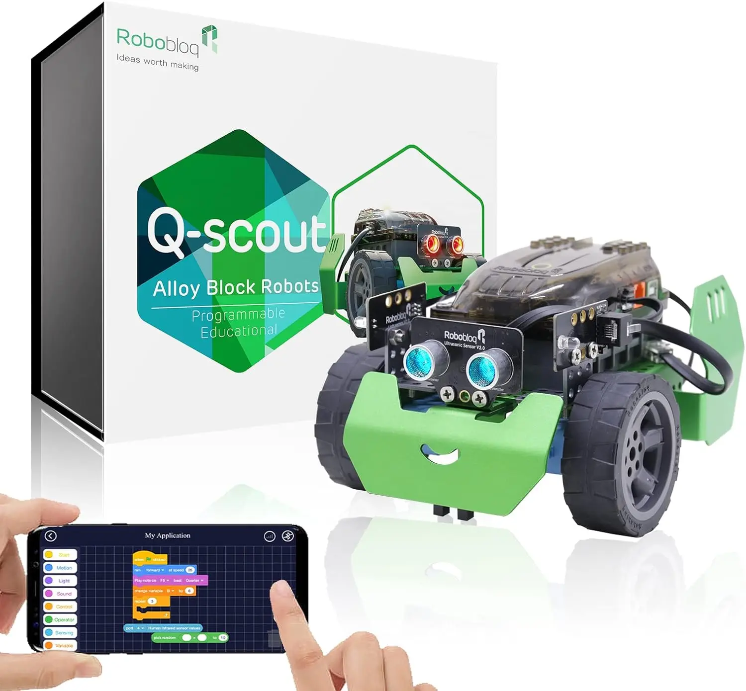 Robobloq Q Scout Stem Projects Toys For Kids 1