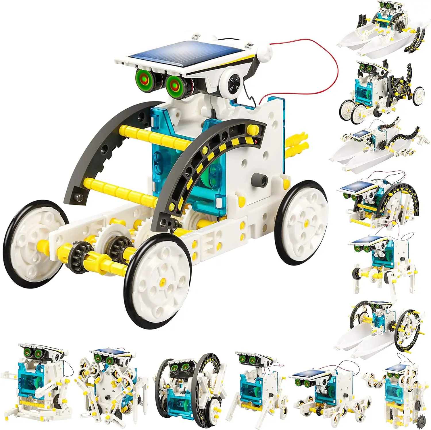 Stem 13 In 1 Solar Power Robots Creation Science Toy