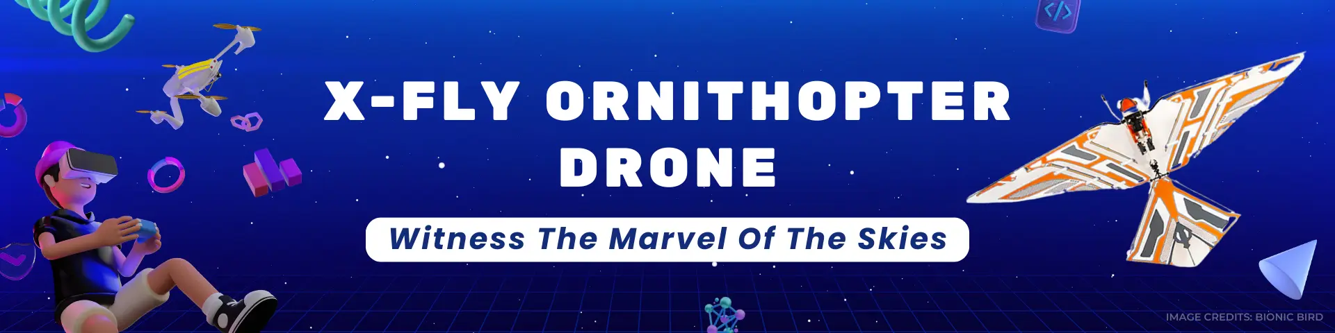 X-Fly Ornithopter Drone Witness The Marvel Of The Skies