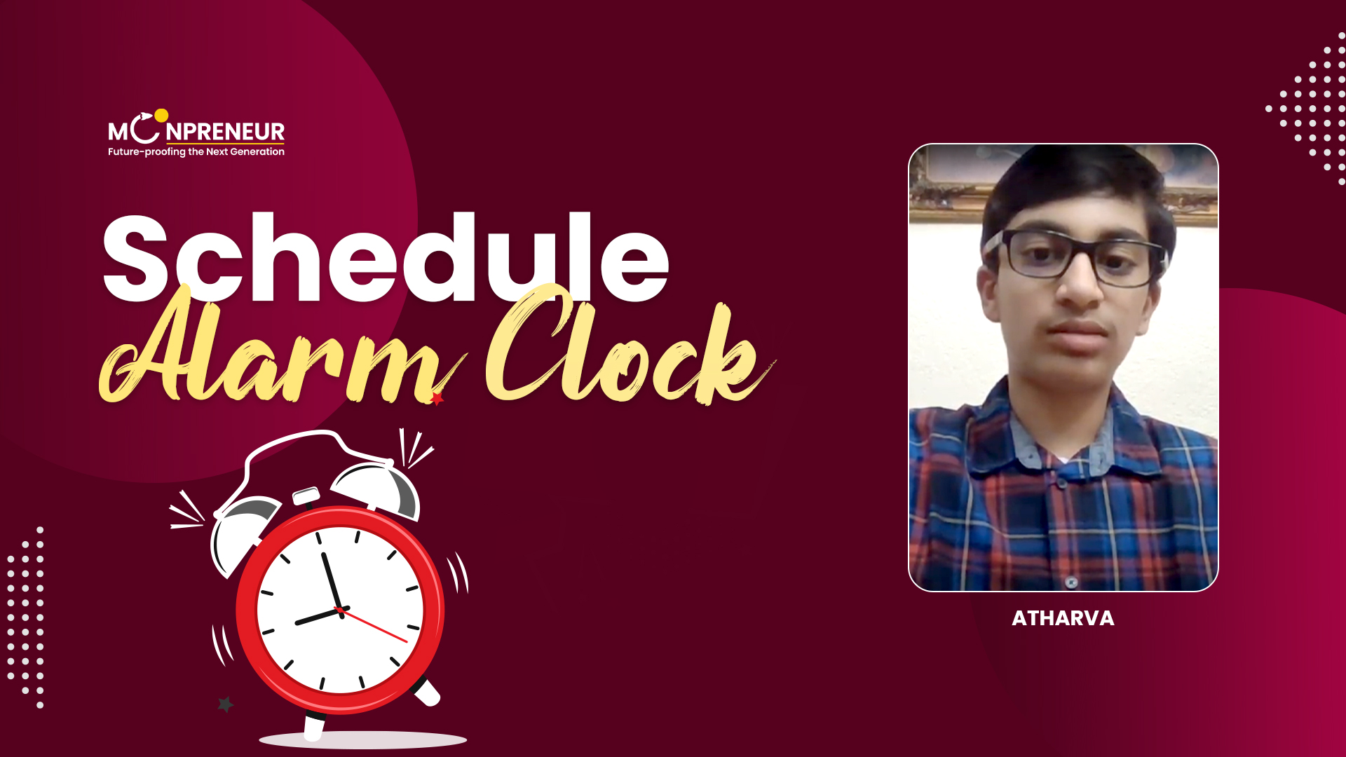 Schedule-Alarm-Clock