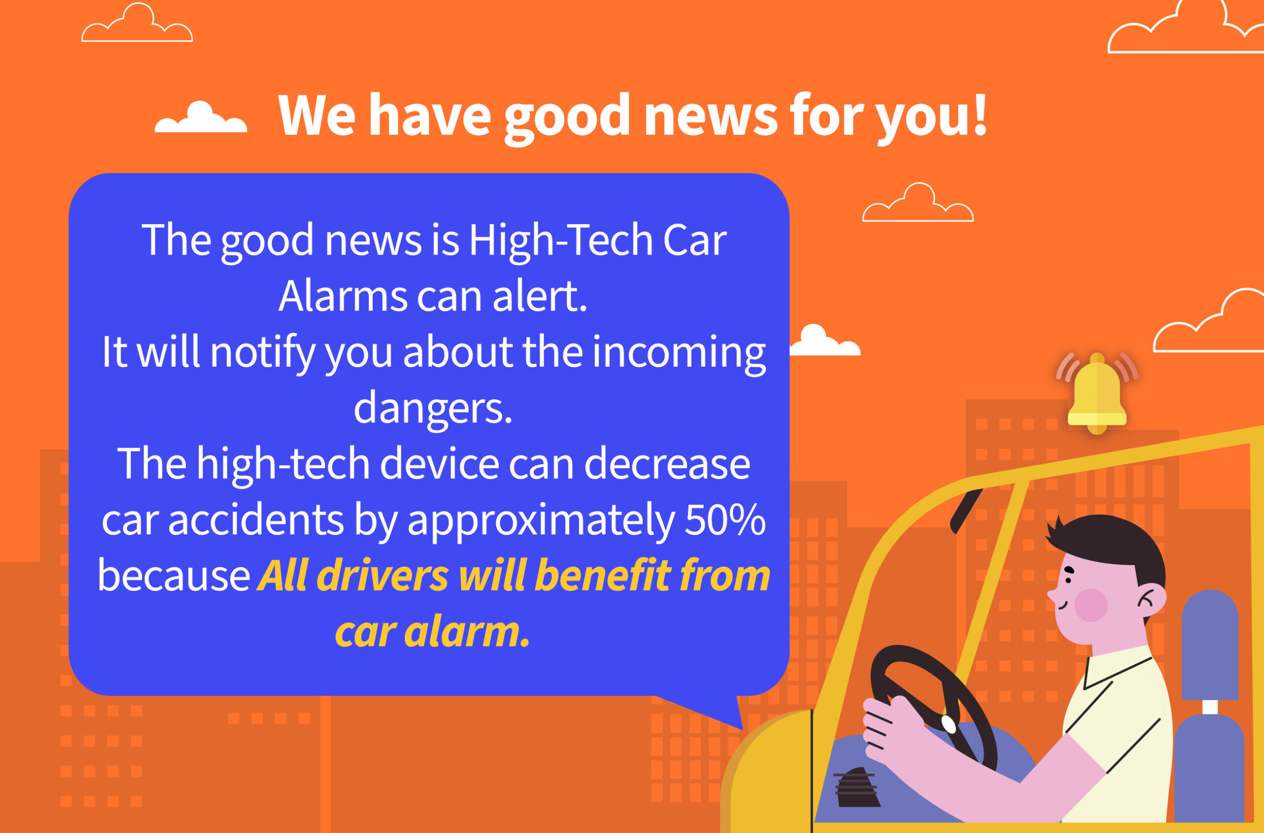 High Tech car alarm idea